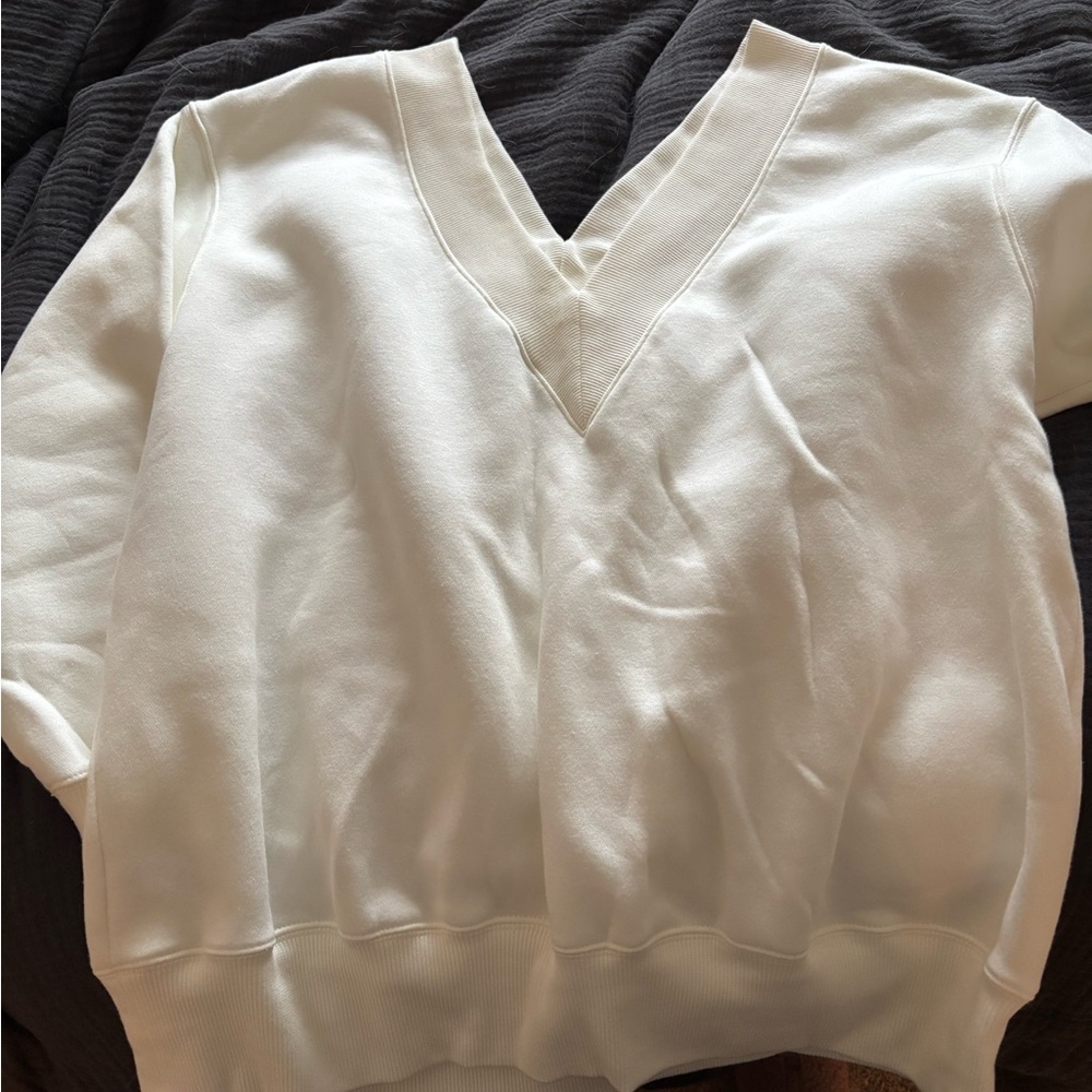 Nike White Sweatshirt